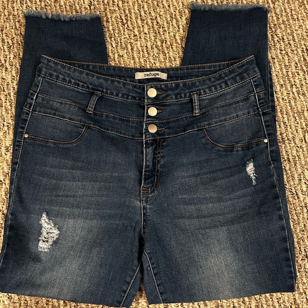 Refuge High Waist Control Top Jeans